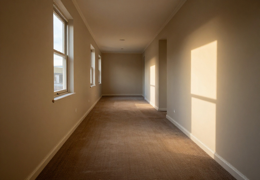 Same living room after odour removal, clean and fresh